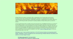 Desktop Screenshot of mbaxterbiomass.co.uk